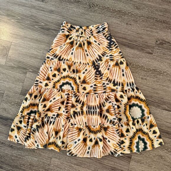 BA&SH Claren Skirt in Beige - Picture 6 of 6